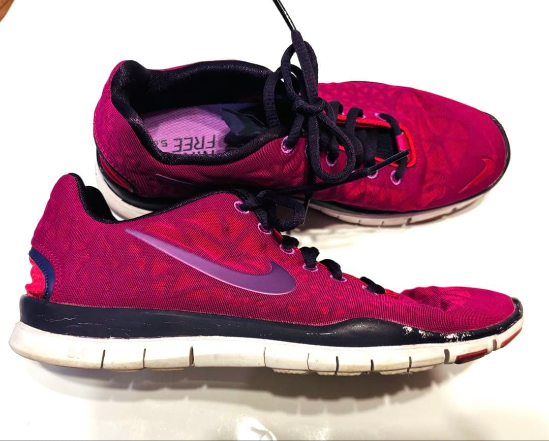 NIKE FREE 5.0 スニーカー パープル系の写真2枚目