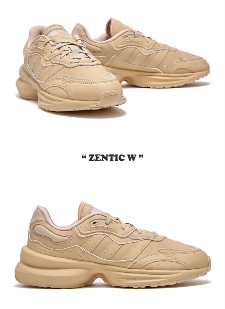 (美品)adidas スニーカー ZENTIC W GX0426の写真3枚目