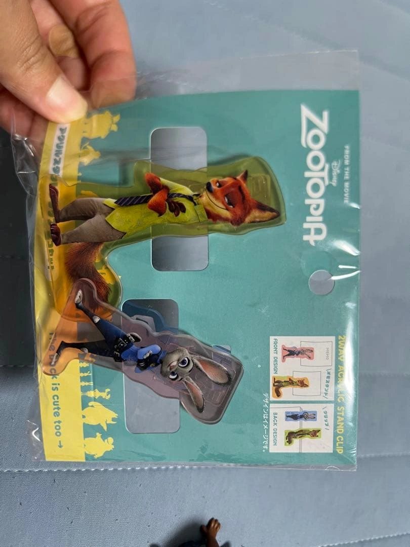 ズートピア 2WAY アクリルスタンドクリップ ニック ジュディの写真2枚目
