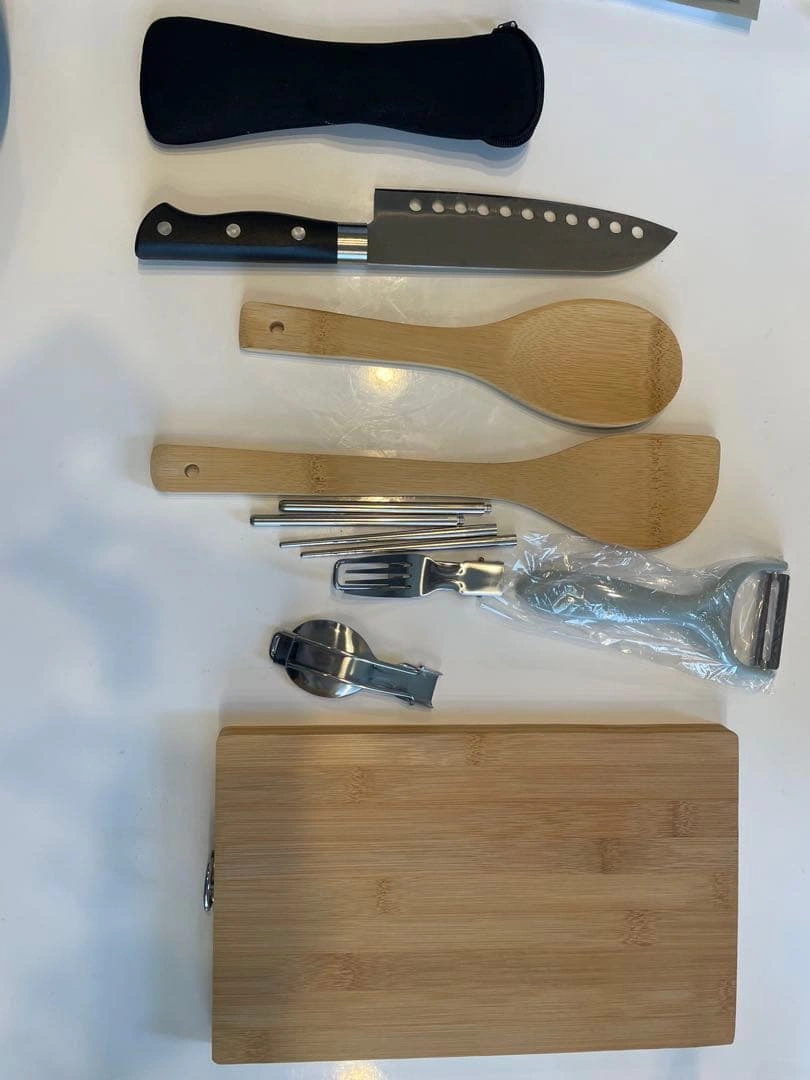 CAMP GREEB キャンプ調理器具 万能14点セットの写真5枚目
