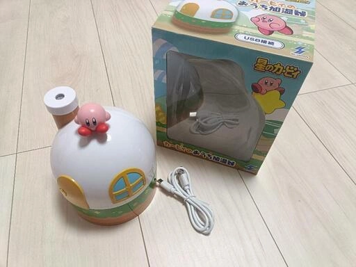 【未使用(動作確認済)】星のカービィ カービィのおうち加湿器 USB接続 超音波式