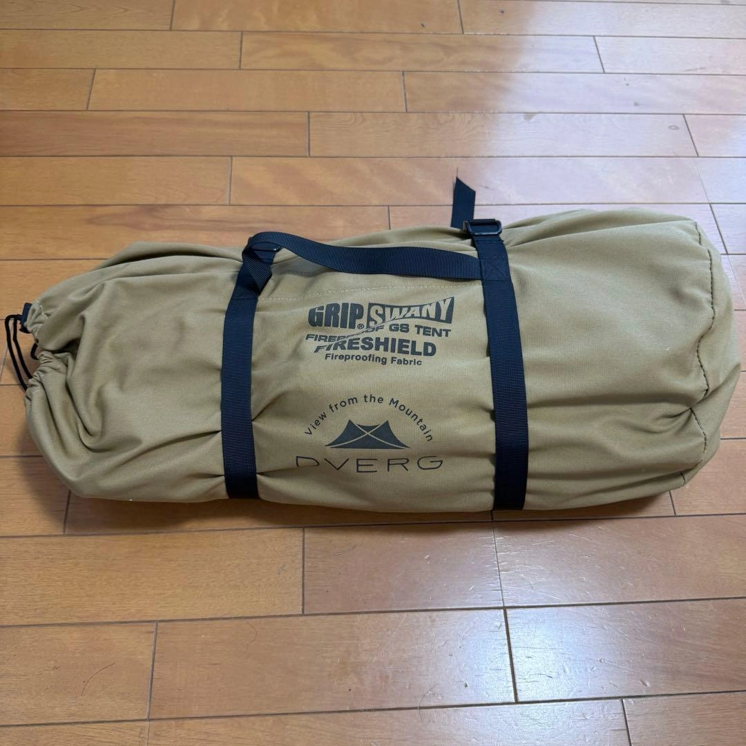 新品未使用品 DVERG×GRIP SWANY ファイヤープルーフGSテント