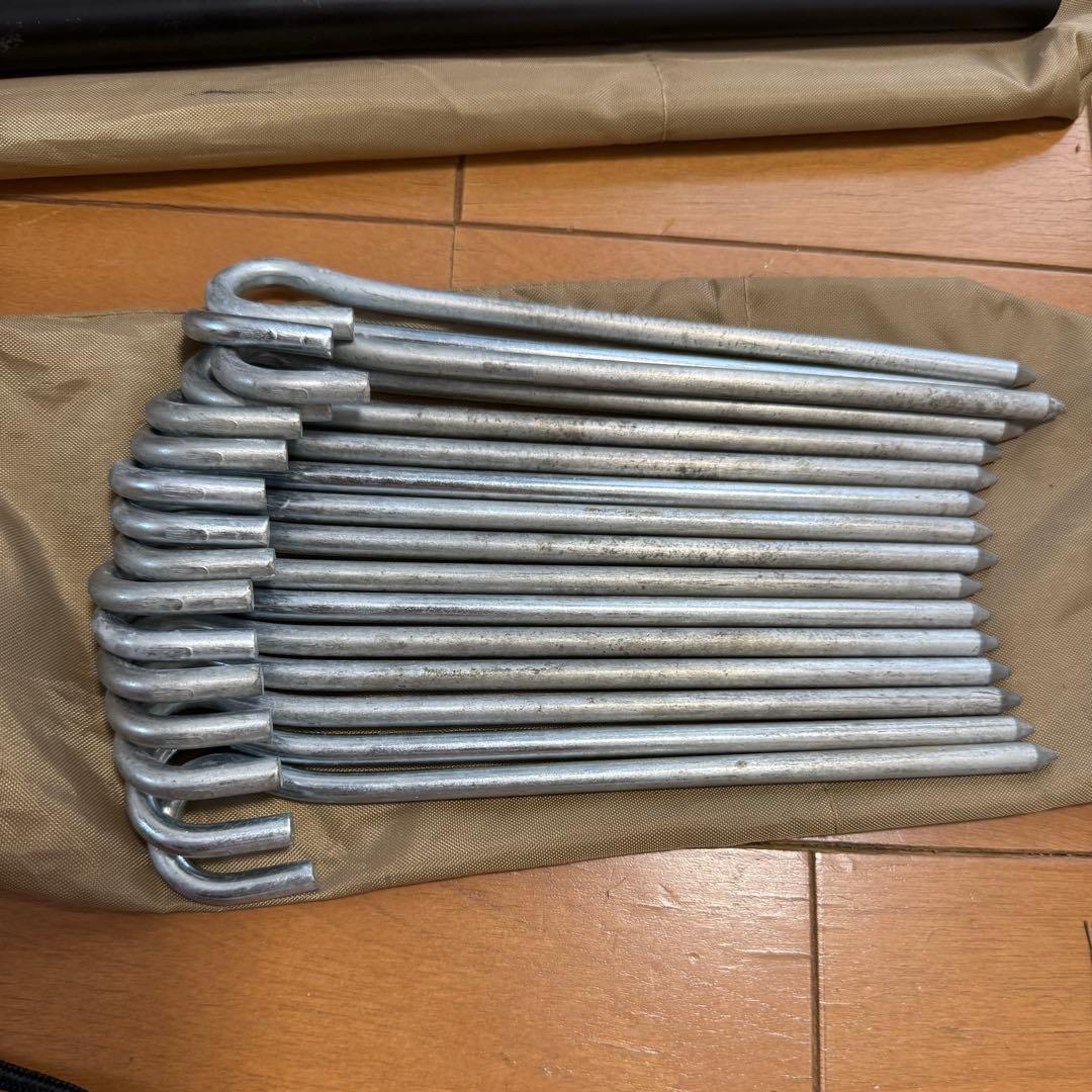 新品未使用品 DVERG×GRIP SWANY ファイヤープルーフGSテントの写真3枚目