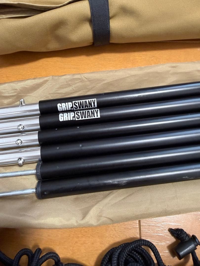 新品未使用品 DVERG×GRIP SWANY ファイヤープルーフGSテントの写真4枚目