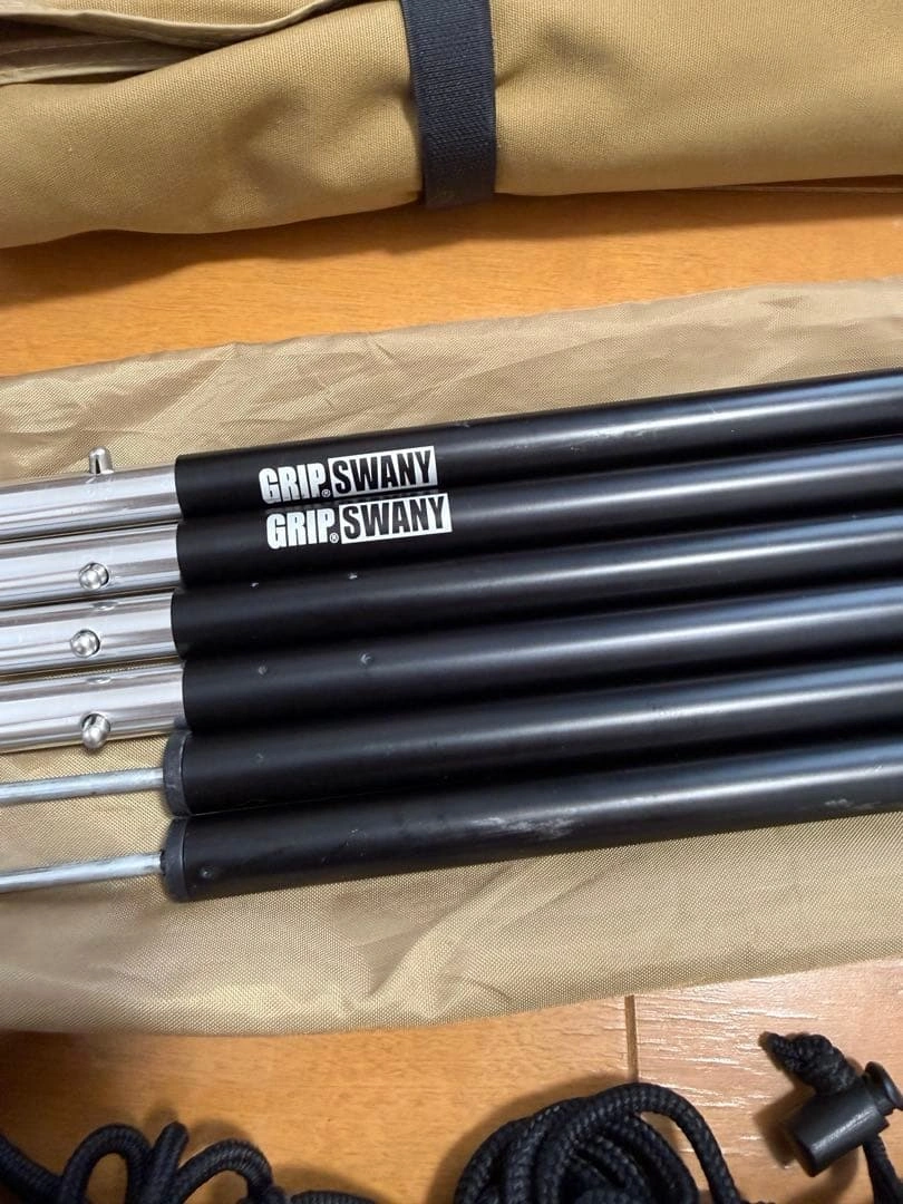 新品未使用品 DVERG×GRIP SWANY ファイヤープルーフGSテントの写真4枚目