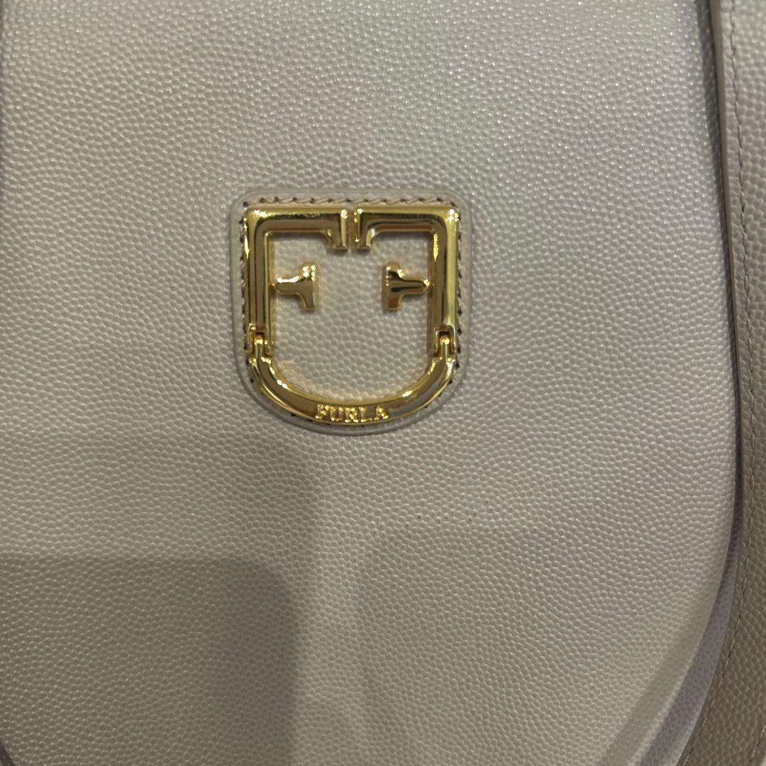FURLA フルラ　ベルヴェデーレ　トートバッグ ピンクベージュの写真6枚目