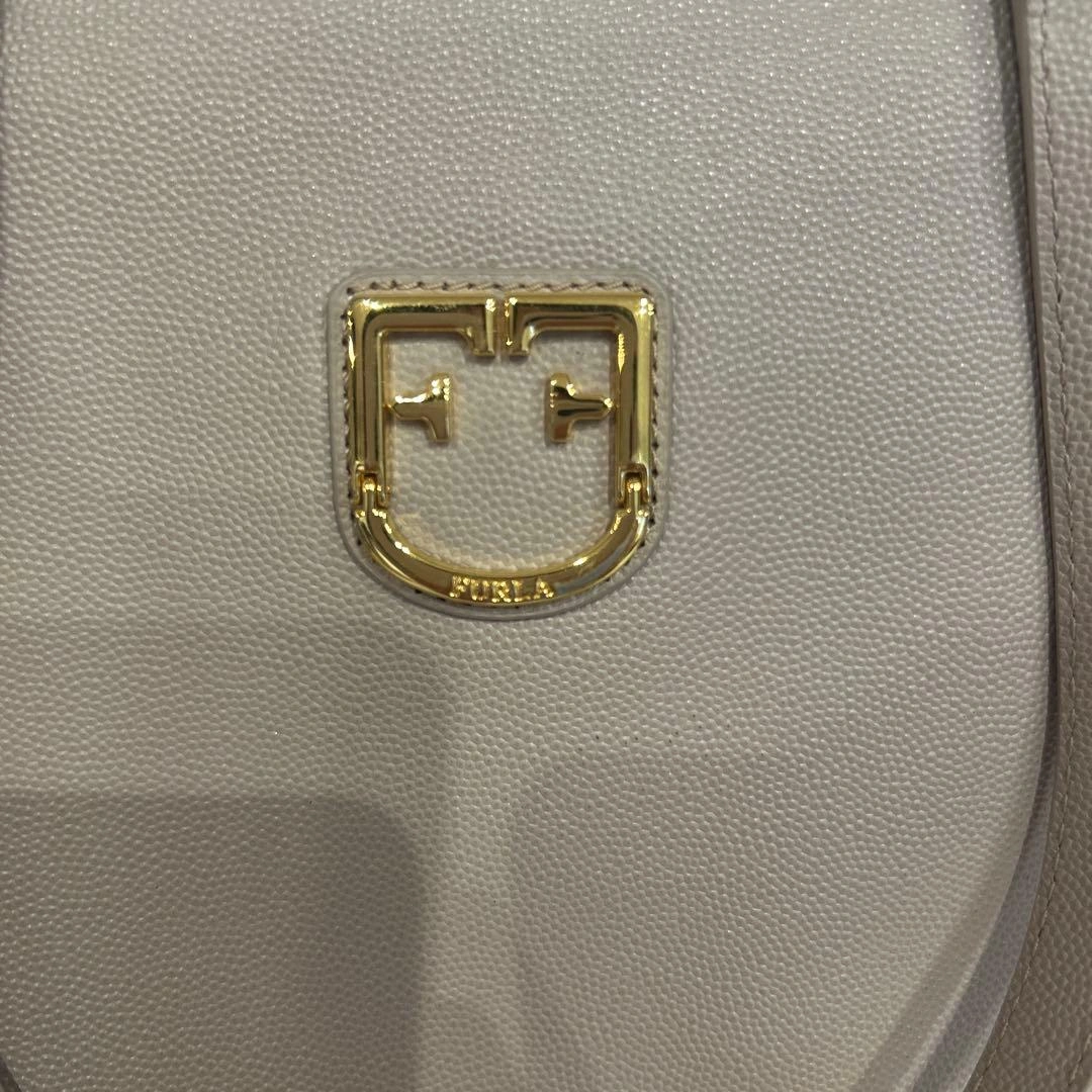 FURLA フルラ ベルヴェデーレ トートバッグ ピンクベージュの写真6枚目