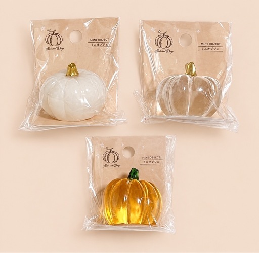 【新品】ハロウィン　ミニオブジェ パンプキン　3個セット