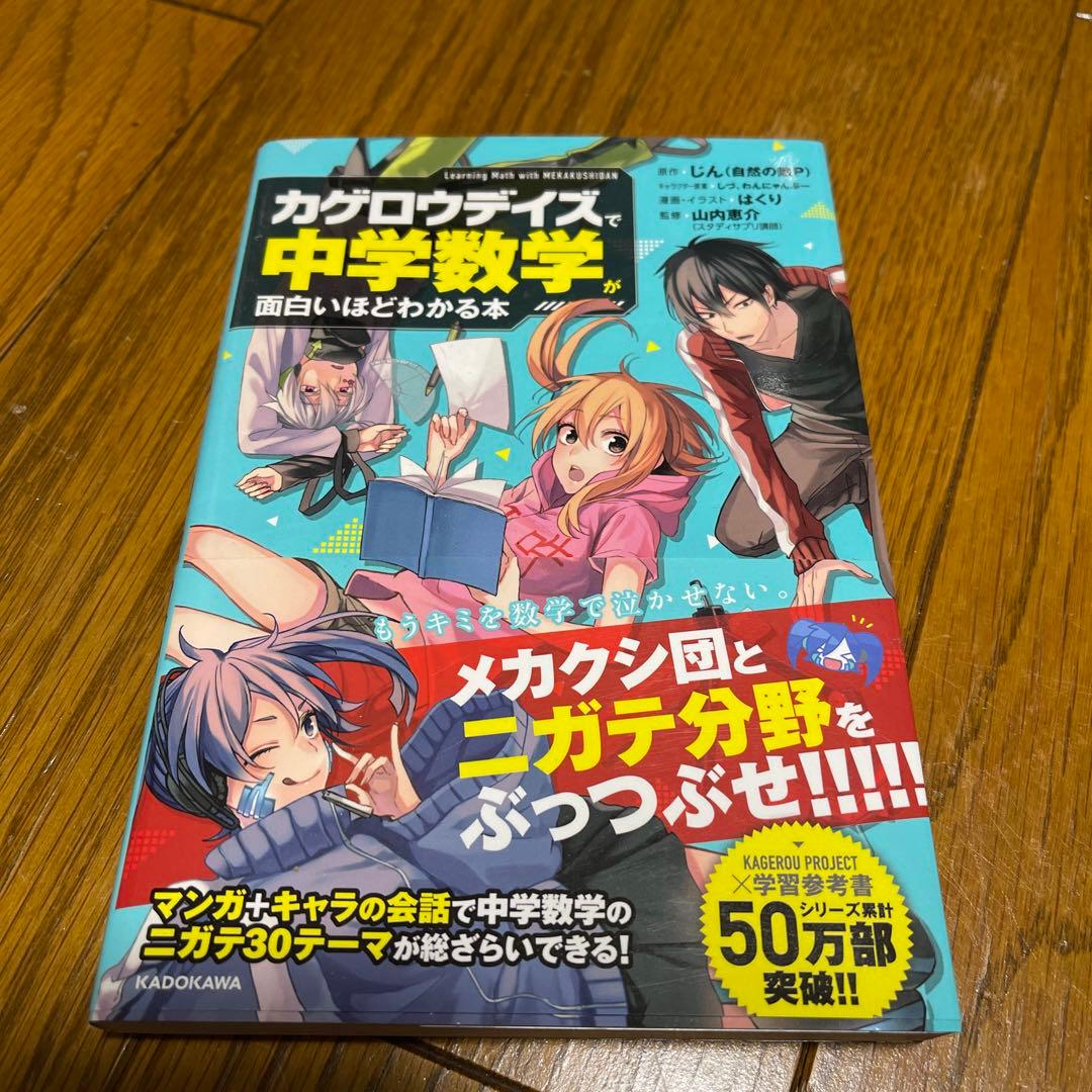 「カゲロウデイズ」で中学数学が面白いほどわかる本
