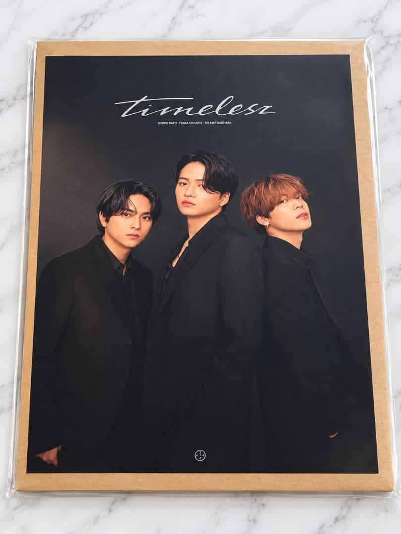 timelesz 3人時代 CD特典 写真集 フォトブック