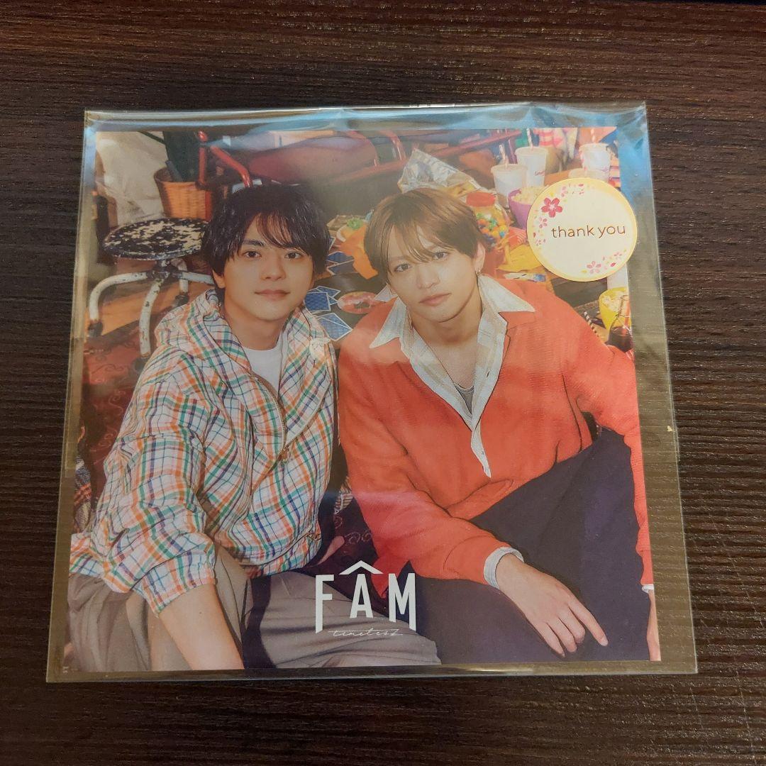 timelesz FAM 大判トレカ 猪俣周杜 佐藤勝利の写真2枚目