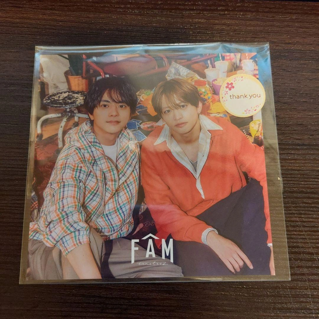 timelesz FAM 大判トレカ 猪俣周杜 佐藤勝利の写真2枚目