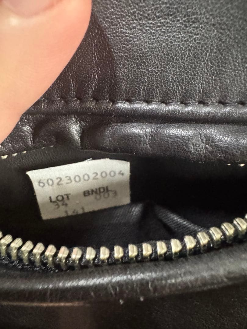 Schott シングルライダース141 サイズ34の写真9枚目