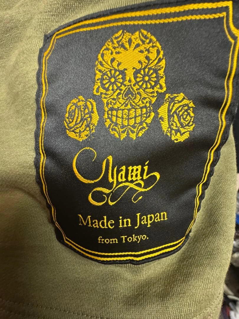 dark プロテクトTシャツ オリーブ色 Sサイズの写真2枚目