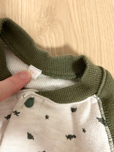 長袖ロンパース 90サイズの写真2枚目
