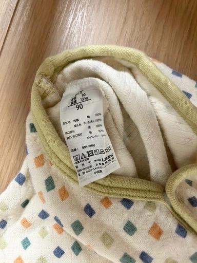 長袖ロンパース 90サイズの写真3枚目