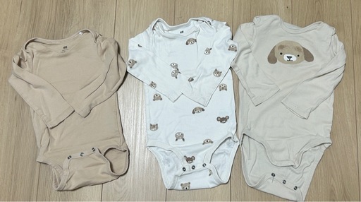 H&M ベビー　長袖ロンパース　80サイズ