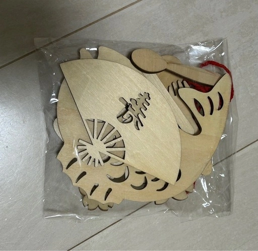 木製レターバナー 百日祝 お食い初めの写真2枚目
