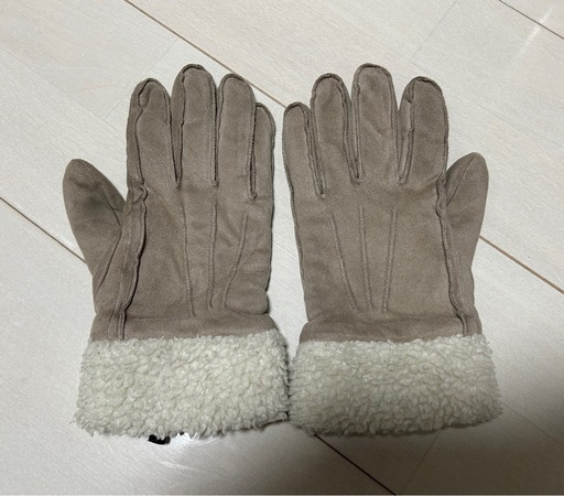 手袋 UNIQLO ムートンタッチグローブ M