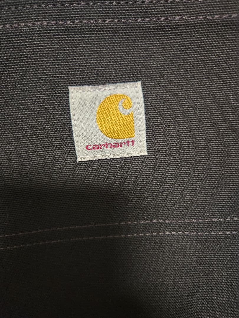 Carhartt B01-M ダブル二ー ワークパンツ ブラックの写真4枚目