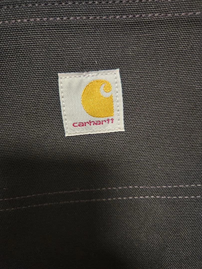 Carhartt B01-M ダブル二ー ワークパンツ ブラックの写真4枚目