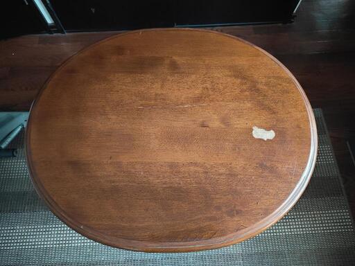 Ethan Allen（イーサン・アーレン） Country French Collection オーバル木製テーブルの写真3枚目