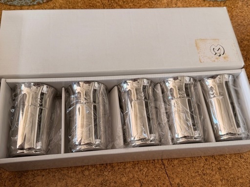 <新品>ミラショーン　ステンレス　5カップ