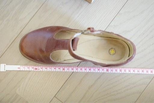 Dr. Martens Tストラップ パンプス ブラウン UK4の写真4枚目