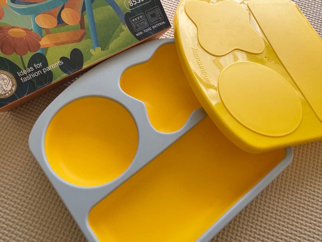 皇宠 ベビー用 シリコンプレート 離乳食食器の写真3枚目