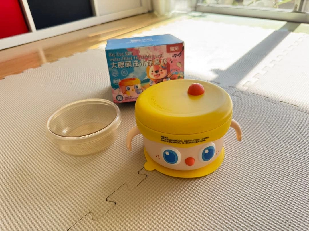 皇宠 ベビー用 注水保温ボウル 離乳食食器 保温茶碗の写真3枚目