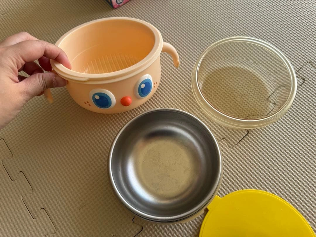 皇宠 ベビー用 注水保温ボウル 離乳食食器 保温茶碗の写真5枚目