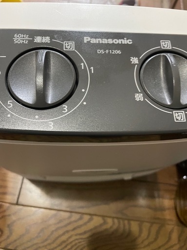 パナソニック　セラミックファンヒーター　DS-F1206の写真2枚目