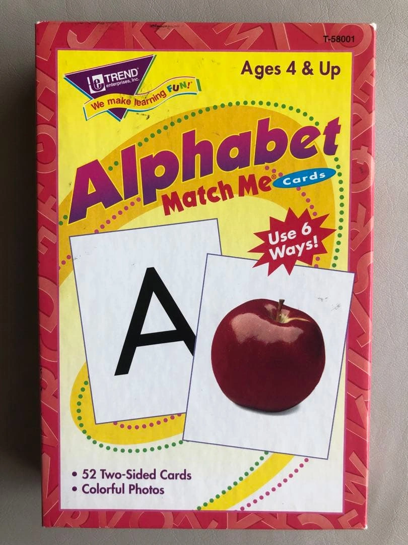 アルファベットカード(Alphabet Match Me Cards)