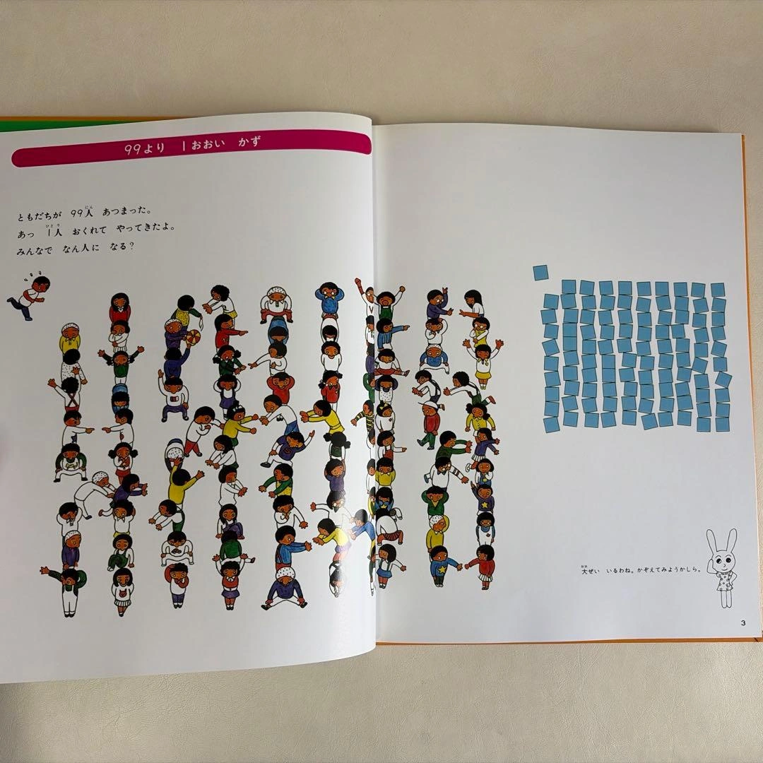 さんすうだいすき 8 おおきなかず 遠山啓の写真3枚目