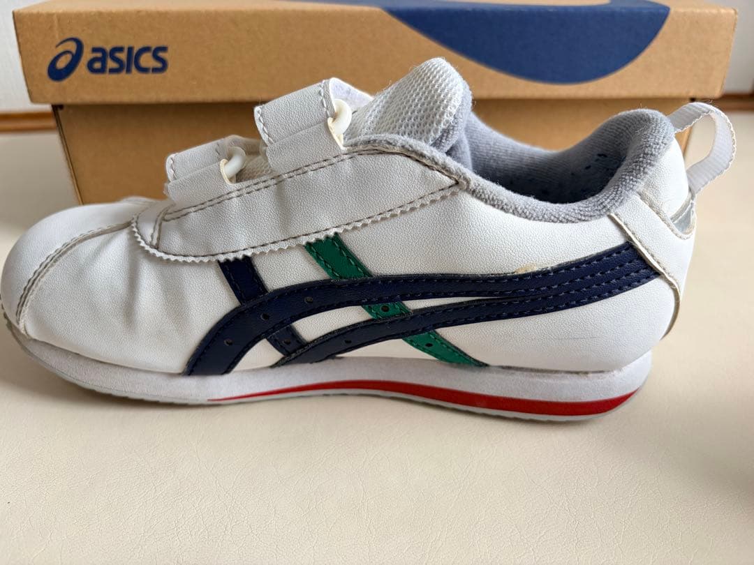 asics スニーカー　SUKU2 コトラ MINI 19.5cmの写真6枚目