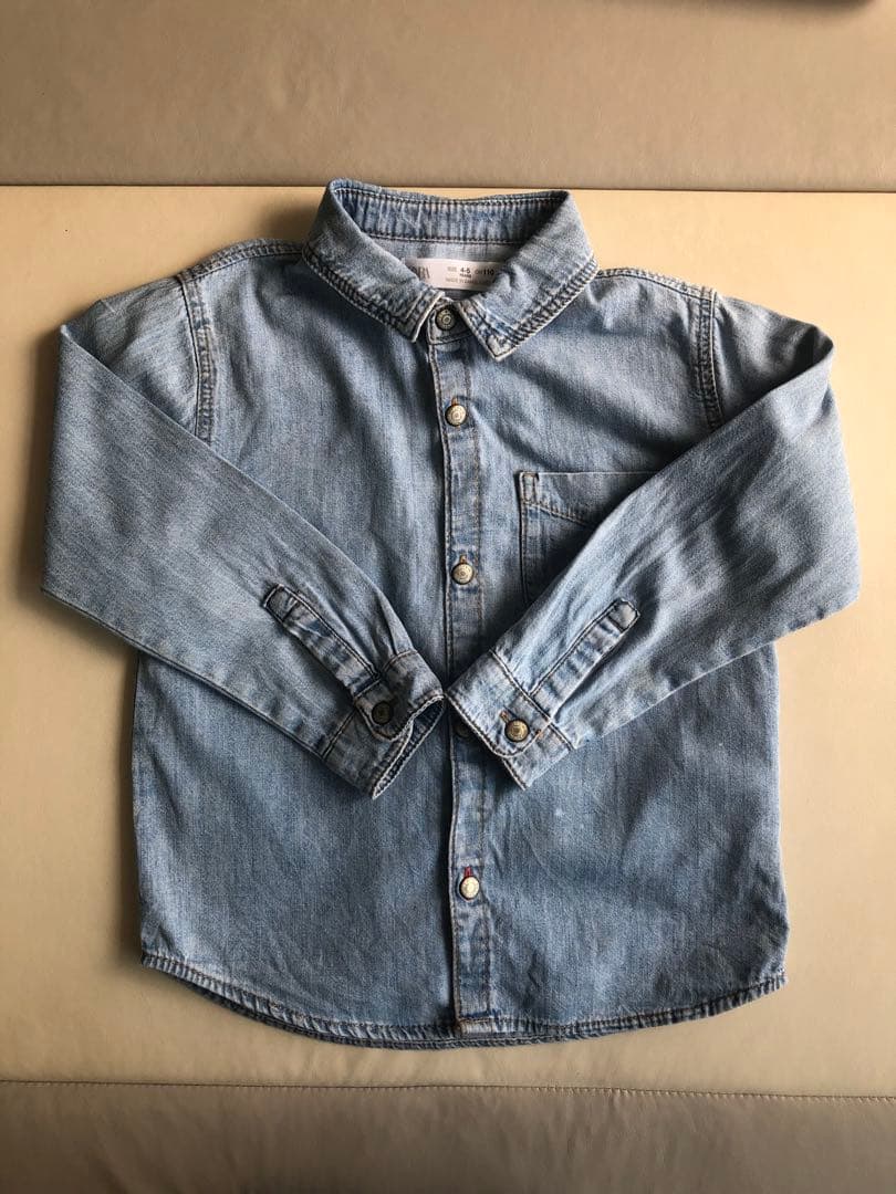 ZARA 長袖シャツ 110cm 5枚セットの写真6枚目