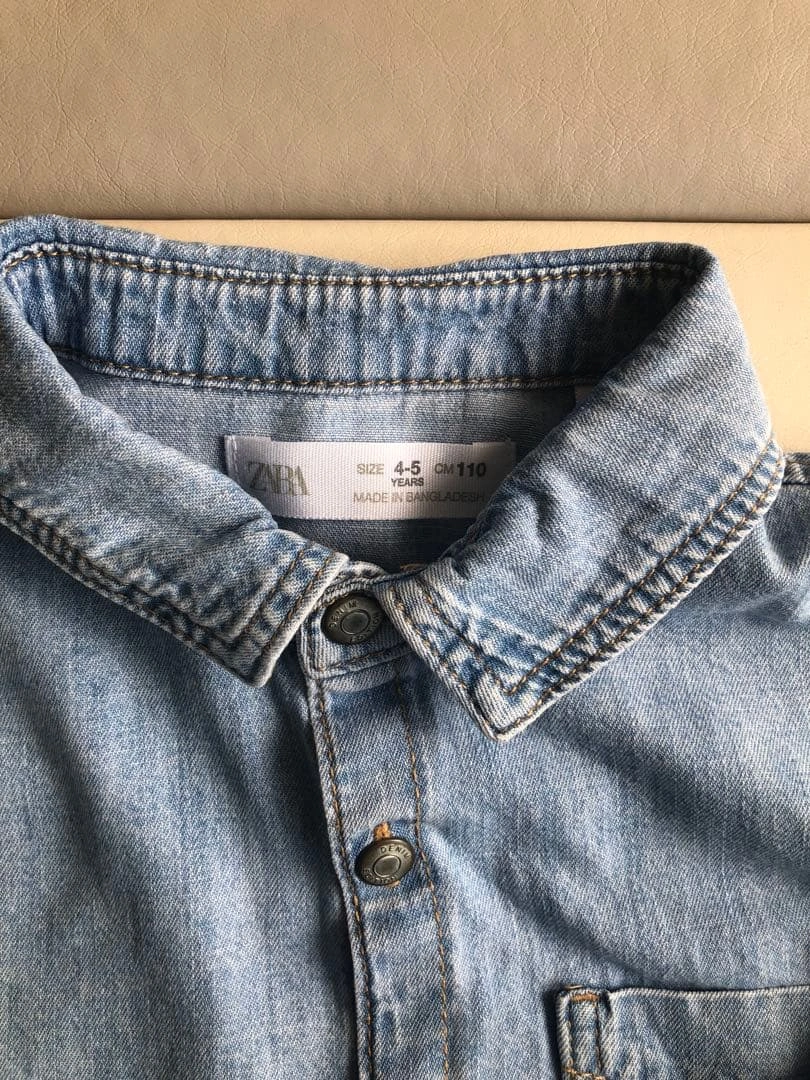 ZARA 長袖シャツ 110cm 5枚セットの写真7枚目
