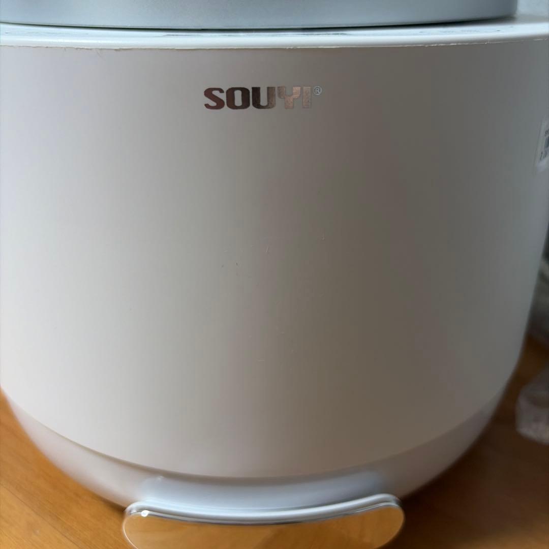 未使用品✨ SOUYI 糖質カット炊飯器 SY-138 ホワイト 家電 炊飯器の写真6枚目