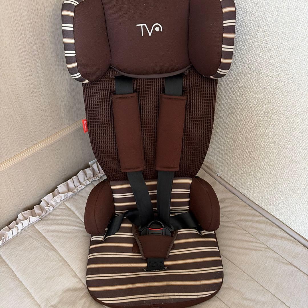 日本育児 トラベルベスト ECプラス チャイルドシート 1〜4歳 軽量 ブラウンの写真7枚目