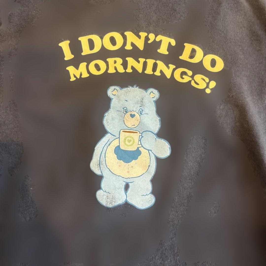 ZARA Care Bears Tシャツ　ネイビー　ピチTの写真2枚目