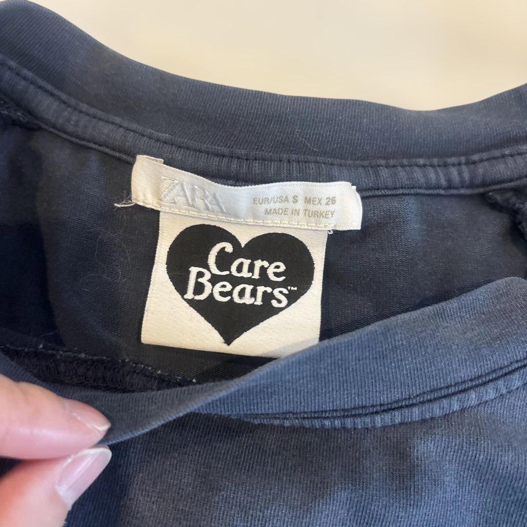 ZARA Care Bears Tシャツ　ネイビー　ピチTの写真3枚目