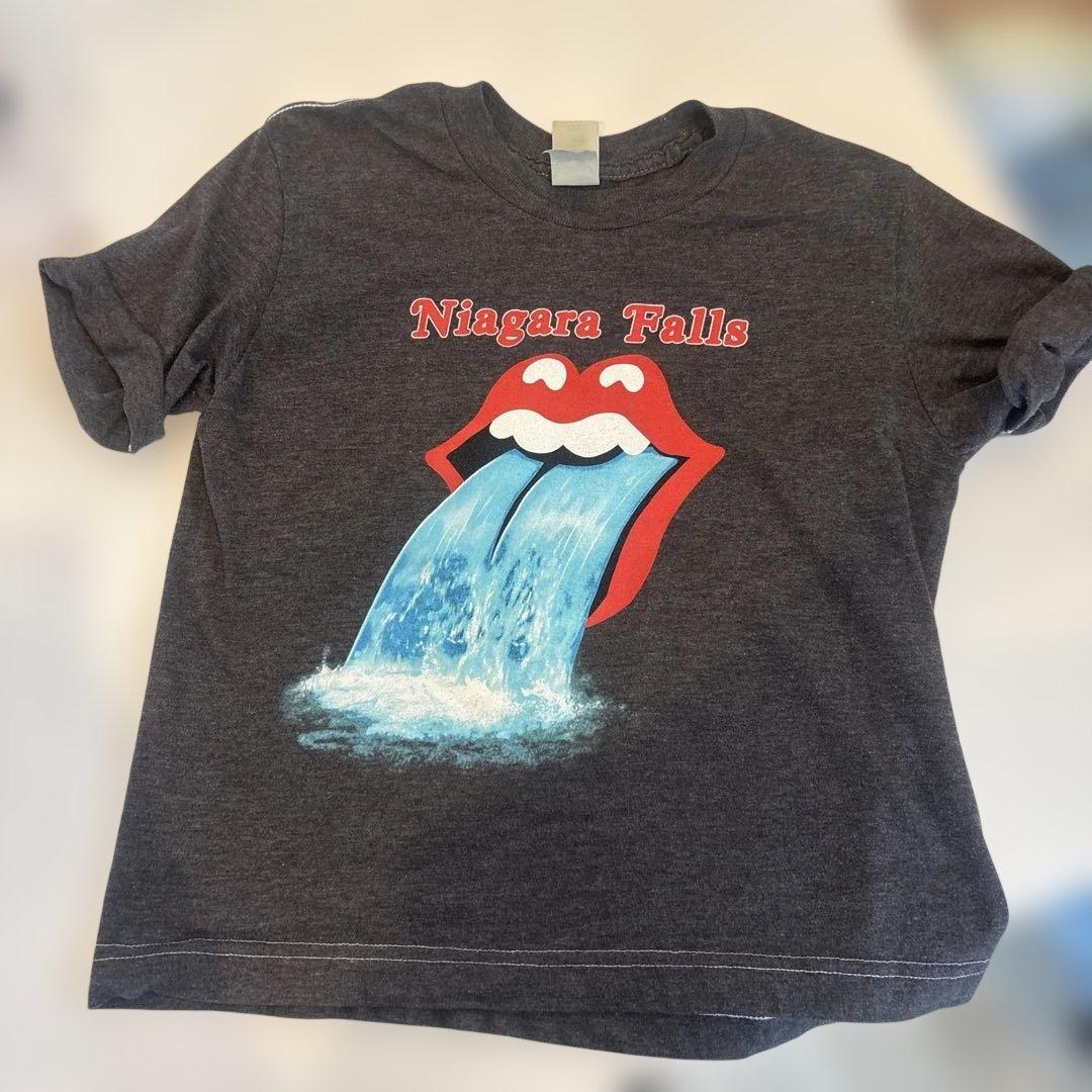 レア　THE ROLLING STONES Tシャツ Niagara グレー