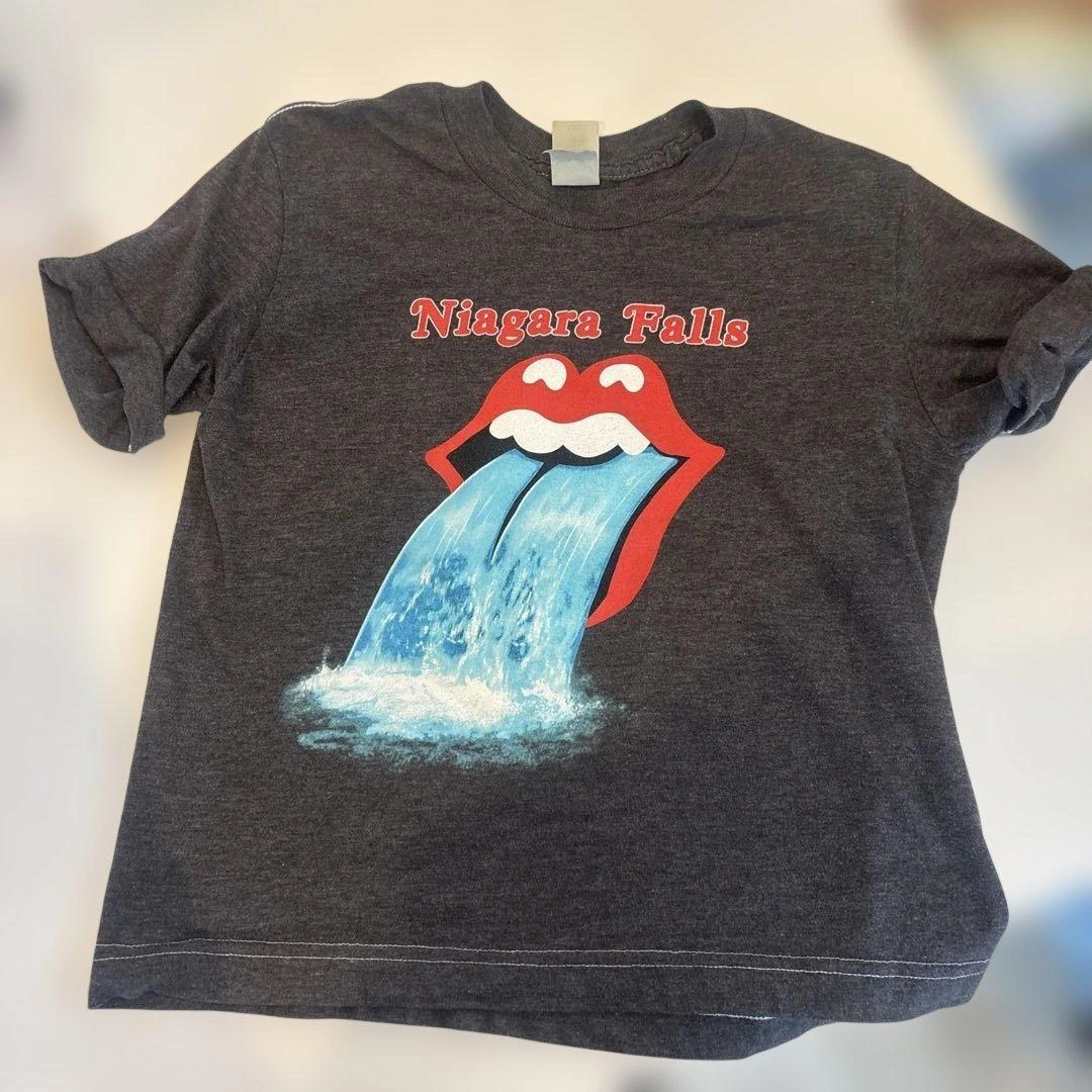 レア THE ROLLING STONES Tシャツ Niagara グレー