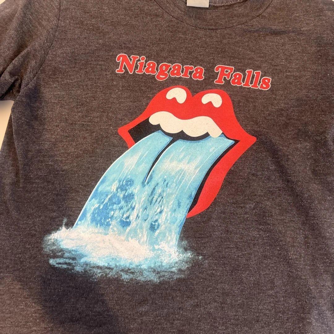レア　THE ROLLING STONES Tシャツ Niagara グレーの写真2枚目