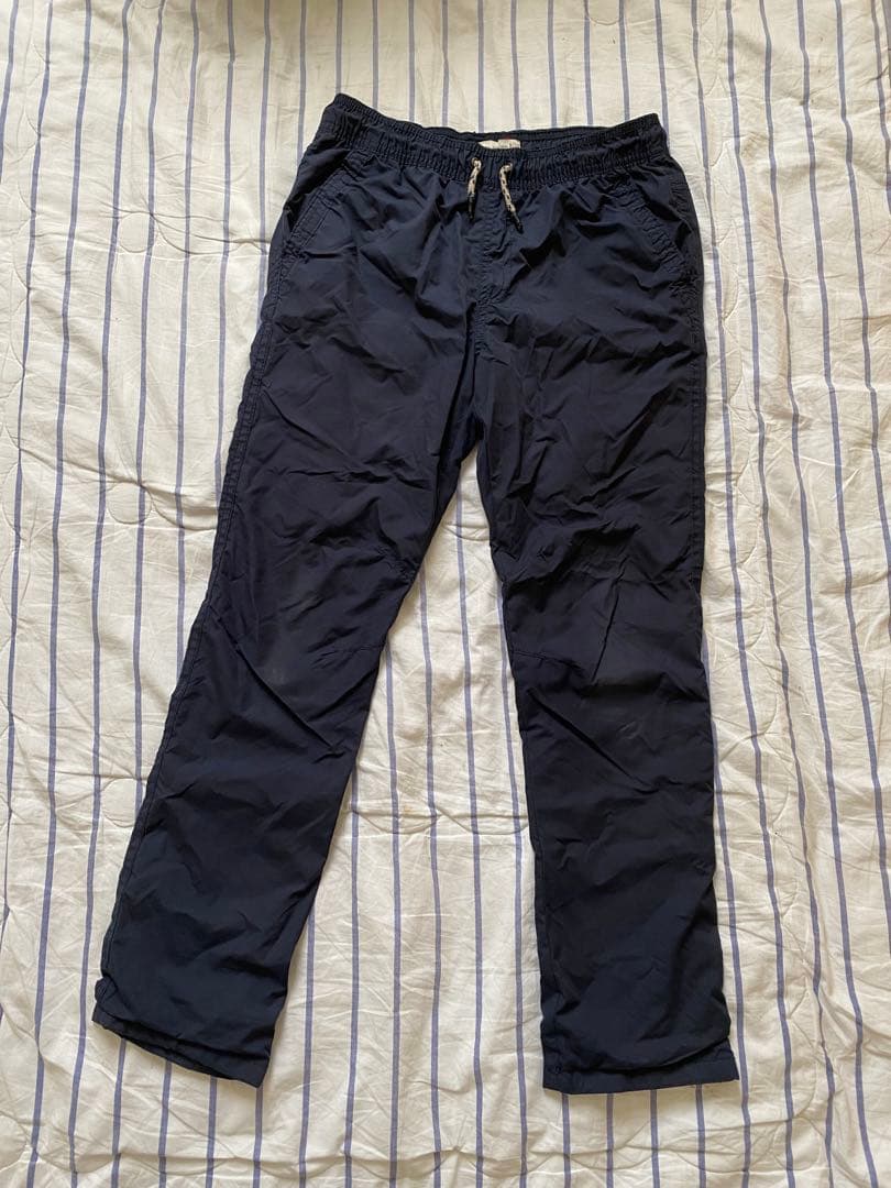 ZARA BOYS ロングパンツ ネイビー キッズ　裏地付き