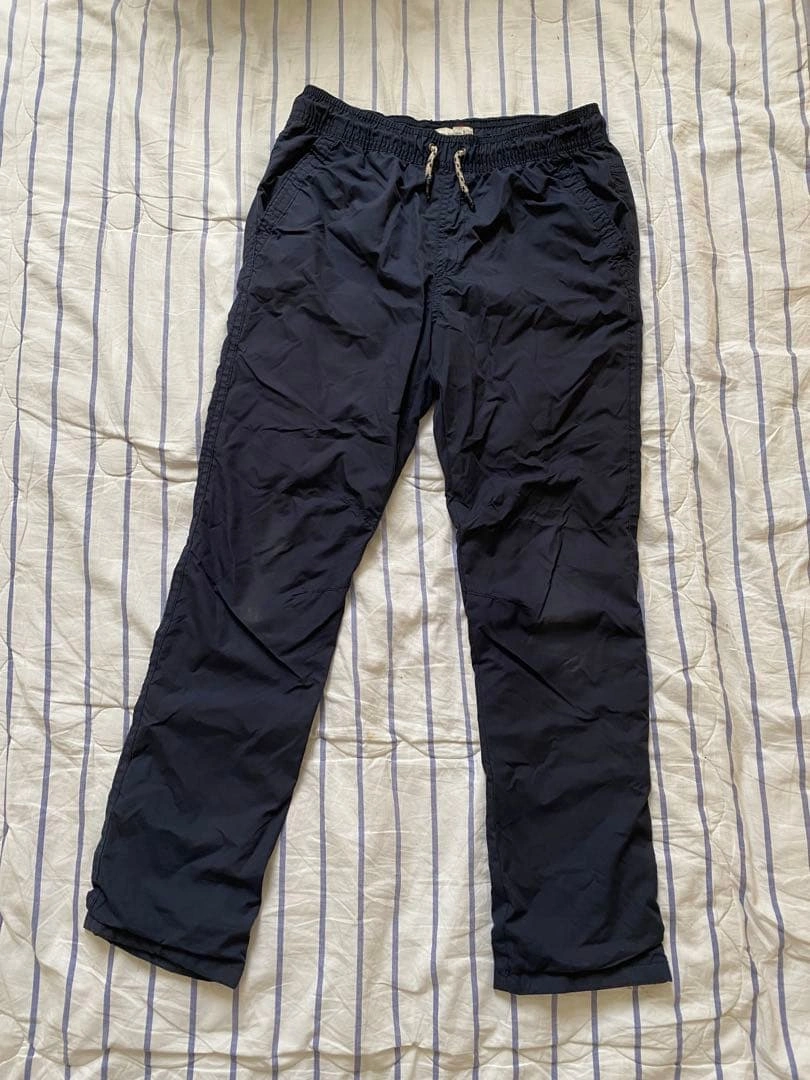 ZARA BOYS ロングパンツ ネイビー キッズ 裏地付き