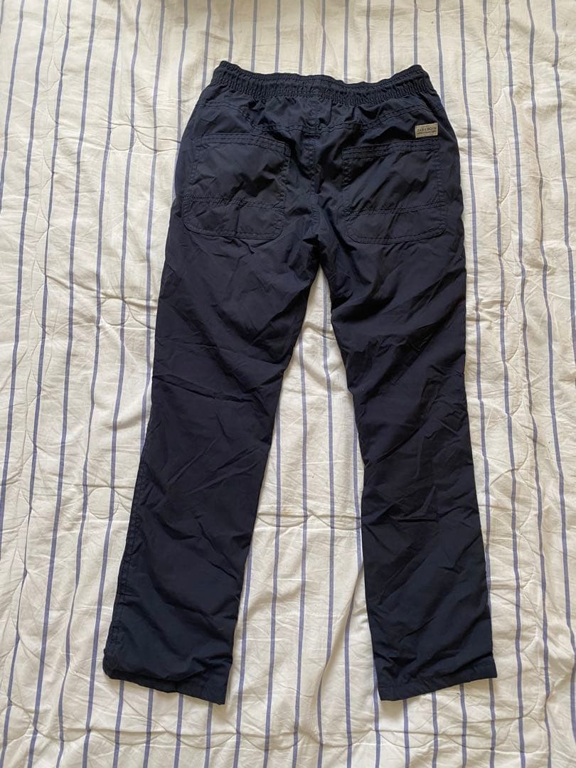 ZARA BOYS ロングパンツ ネイビー キッズ　裏地付きの写真2枚目