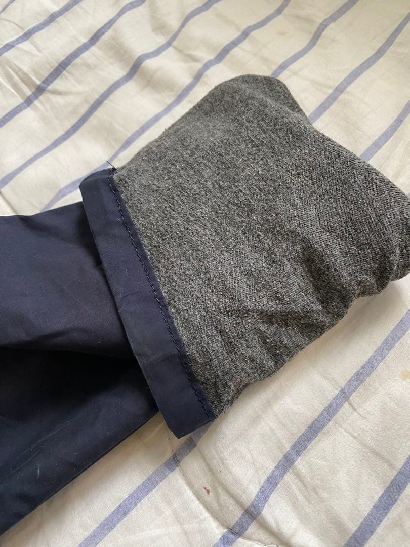 ZARA BOYS ロングパンツ ネイビー キッズ　裏地付きの写真4枚目