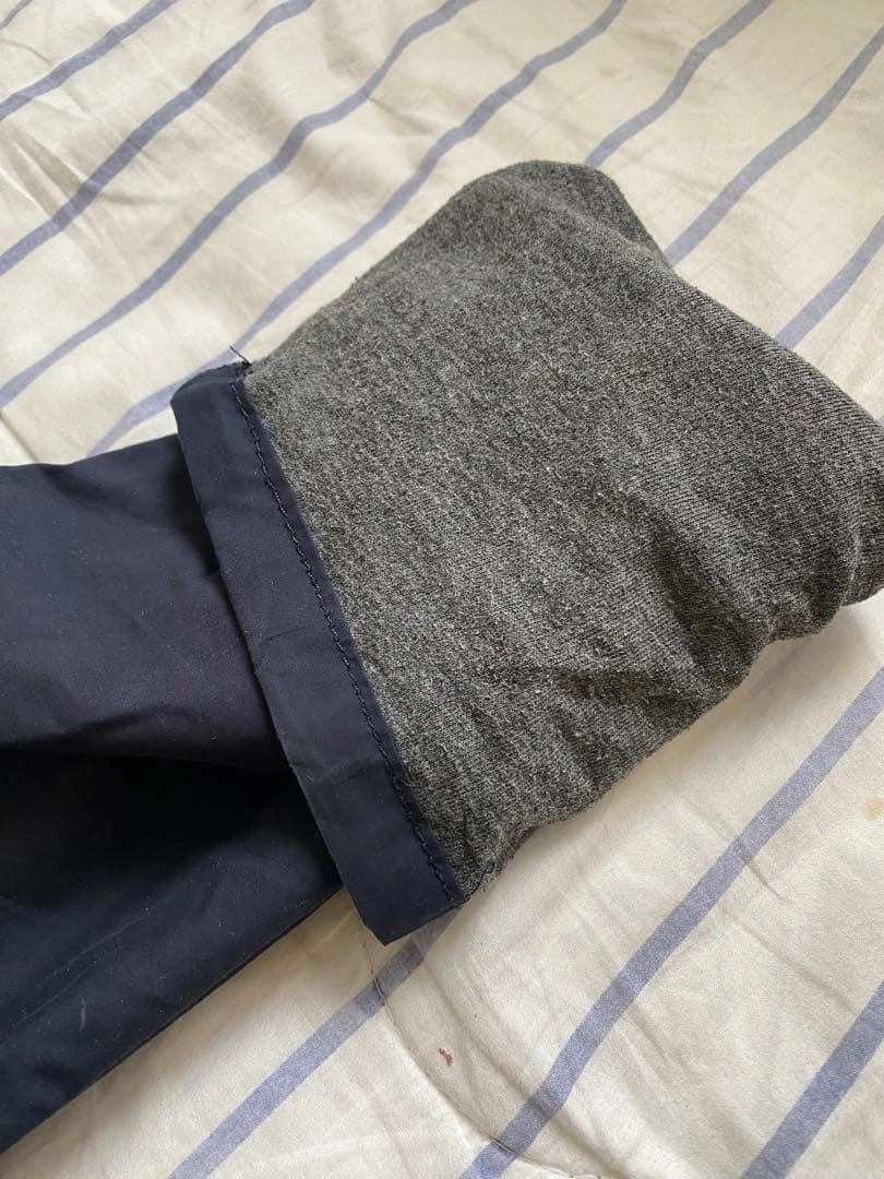 ZARA BOYS ロングパンツ ネイビー キッズ 裏地付きの写真4枚目