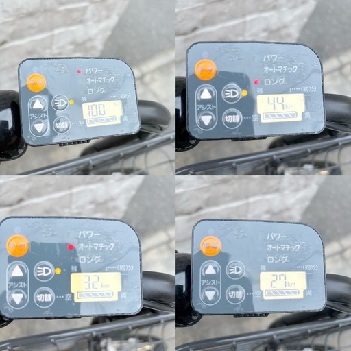 【人気色クリーム】2018年前後モデル BRIDGESTONE bikkeブリヂストン電動アシスト自転車 ビッケ 走行◎ 13.の写真5枚目
